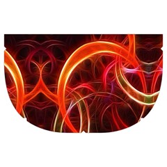 Abstract Seamless Pattern Make Up Case (Medium) from ArtsNow.com Side Left