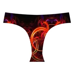 Background Fractal Abstract Cross Back Hipster Bikini Set from ArtsNow.com Front Under