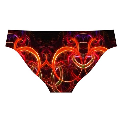 Background Fractal Abstract Cross Back Hipster Bikini Set from ArtsNow.com Back Under