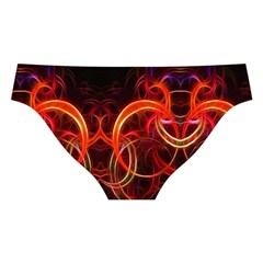 Background Fractal Abstract Cross Back Hipster Bikini Set from ArtsNow.com Back Under