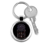 Rosette Cathedral Key Chain (Round)