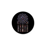 Rosette Cathedral Golf Ball Marker (10 pack)