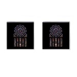 Rosette Cathedral Cufflinks (Square)