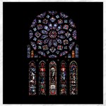 Rosette Cathedral Canvas 16  x 16 