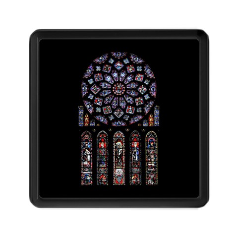 Rosette Cathedral Memory Card Reader (Square) from ArtsNow.com Front