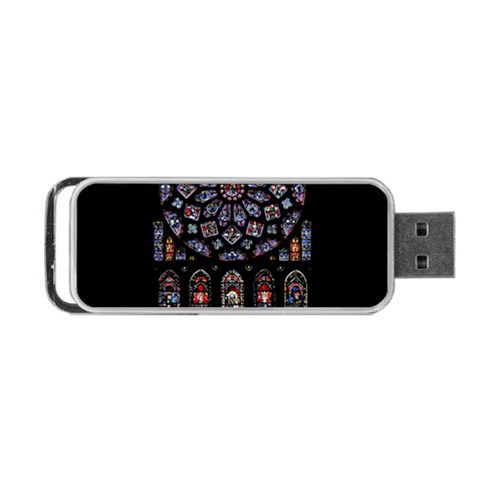 Rosette Cathedral Portable USB Flash (Two Sides) from ArtsNow.com Back