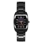 Rosette Cathedral Stainless Steel Barrel Watch