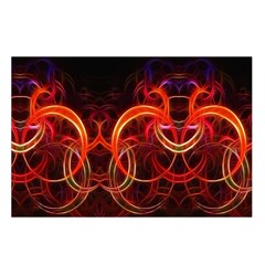 Background Fractal Abstract Waist Pouch (Small) from ArtsNow.com Loop