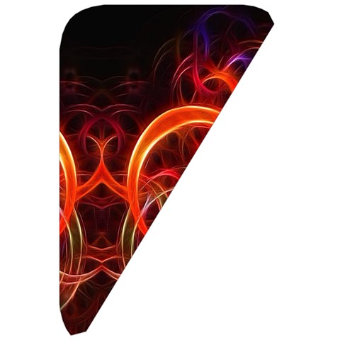 Background Fractal Abstract Belt Pouch Bag (Small) from ArtsNow.com Front Right