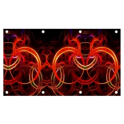 Abstract Seamless Pattern Banner and Sign 7  x 4  from ArtsNow.com Front