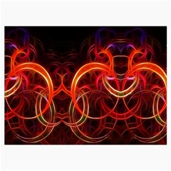 Background Fractal Abstract Roll Up Canvas Pencil Holder (M) from ArtsNow.com Front