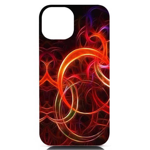 Abstract Seamless Pattern iPhone 14 Black UV Print Case from ArtsNow.com Front