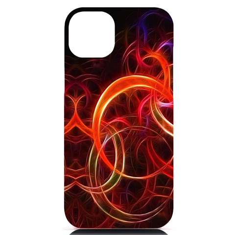 Abstract Seamless Pattern iPhone 14 Plus Black UV Print Case from ArtsNow.com Front