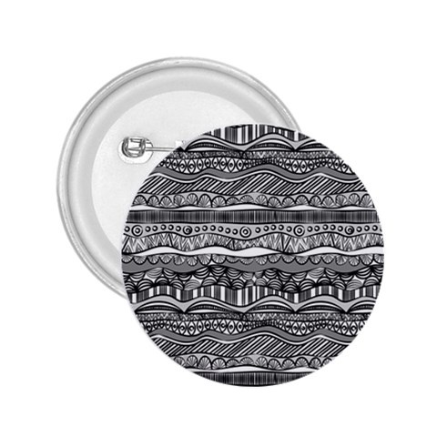 Ethno Seamless Pattern 2.25  Buttons from ArtsNow.com Front