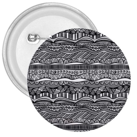 Ethno Seamless Pattern 3  Buttons from ArtsNow.com Front