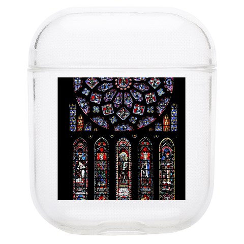 Rosette Cathedral Soft TPU AirPods 1/2 Case from ArtsNow.com Front