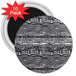 Ethno Seamless Pattern 3  Magnets (10 pack) 