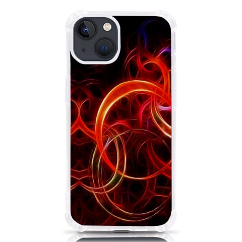 Construction Background Geometric iPhone 13 TPU UV Print Case from ArtsNow.com Front