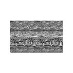 Ethno Seamless Pattern Sticker (Rectangular)