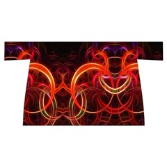 Background Fractal Abstract Wristlet Pouch Bag (Small) from ArtsNow.com Back