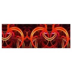 Background Fractal Abstract Wristlet Pouch Bag (Small) from ArtsNow.com Bottom