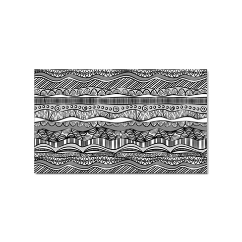 Ethno Seamless Pattern Sticker Rectangular (10 pack) from ArtsNow.com Front