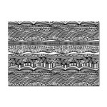 Ethno Seamless Pattern Sticker A4 (10 pack)