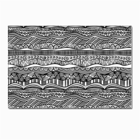 Ethno Seamless Pattern Postcard 4 x 6  (Pkg of 10) from ArtsNow.com Front