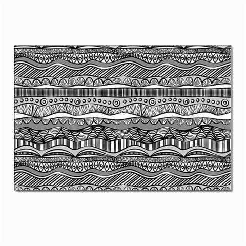 Ethno Seamless Pattern Postcards 5  x 7  (Pkg of 10) from ArtsNow.com Front