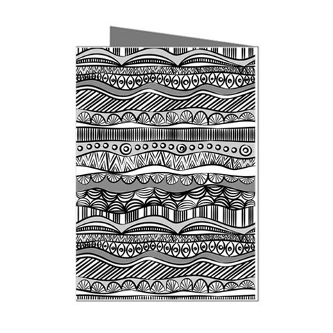 Ethno Seamless Pattern Mini Greeting Cards (Pkg of 8) from ArtsNow.com Left