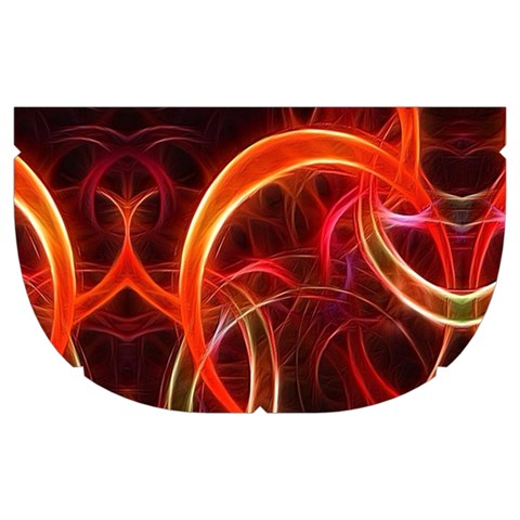 Background Fractal Abstract Make Up Case (Medium) from ArtsNow.com Side Right