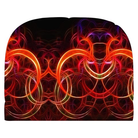 Background Fractal Abstract Make Up Case (Large) from ArtsNow.com Front