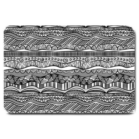 Ethno Seamless Pattern Large Doormat from ArtsNow.com 30 x20  Door Mat