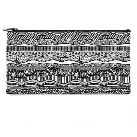 Ethno Seamless Pattern Pencil Case from ArtsNow.com Front