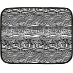 Ethno Seamless Pattern Two Sides Fleece Blanket (Mini)
