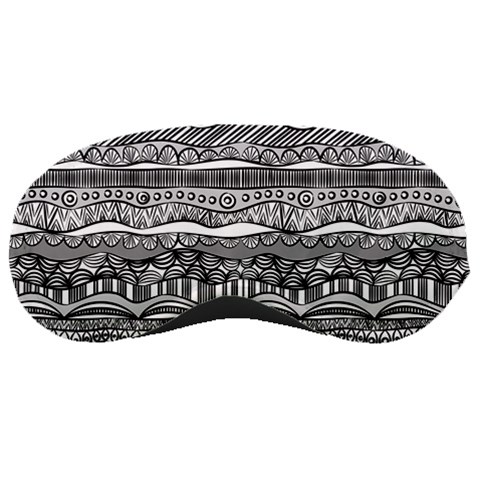 Ethno Seamless Pattern Sleep Mask from ArtsNow.com Front