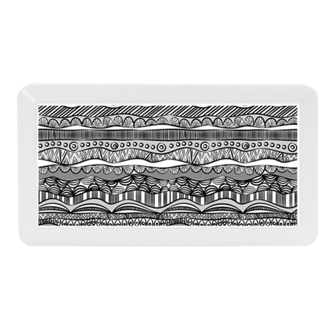 Ethno Seamless Pattern Memory Card Reader (Mini) from ArtsNow.com Front