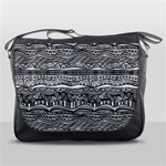 Ethno Seamless Pattern Messenger Bag