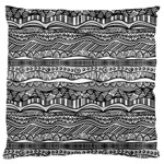 Ethno Seamless Pattern Large Cushion Case (One Side)