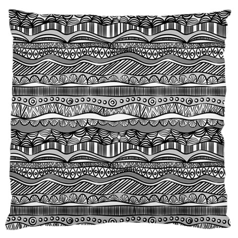 Ethno Seamless Pattern Large Cushion Case (Two Sides) from ArtsNow.com Front