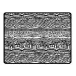 Ethno Seamless Pattern Two Sides Fleece Blanket (Small)