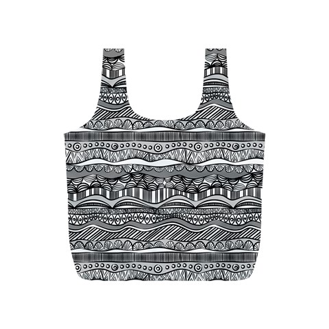 Ethno Seamless Pattern Full Print Recycle Bag (S) from ArtsNow.com Front