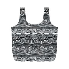 Ethno Seamless Pattern Full Print Recycle Bag (M) from ArtsNow.com Back