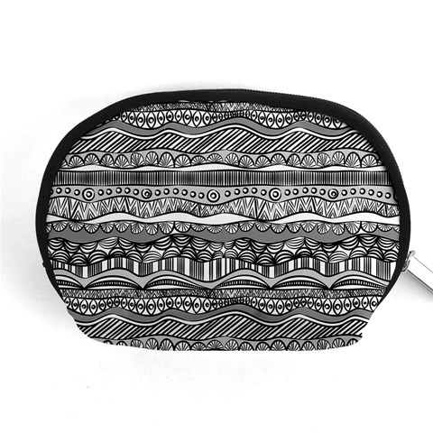 Ethno Seamless Pattern Accessory Pouch (Medium) from ArtsNow.com Front