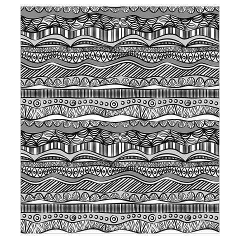 Ethno Seamless Pattern Drawstring Pouch (Small) from ArtsNow.com Front