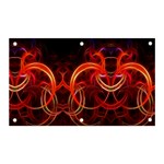 Background Fractal Abstract Banner and Sign 5  x 3 