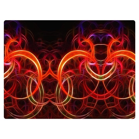 Background Fractal Abstract Two Sides Premium Plush Fleece Blanket (Extra Small) from ArtsNow.com 40 x30  Blanket Front