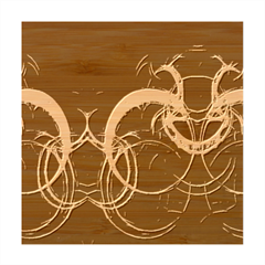 Background Fractal Abstract Bamboo Coaster Set from ArtsNow.com Coaster 2
