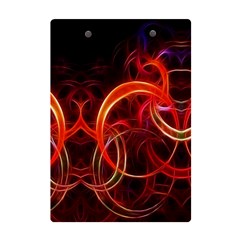 Background Fractal Abstract A5 Acrylic Clipboard from ArtsNow.com Back
