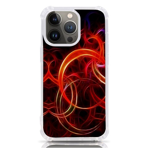 Background Fractal Abstract iPhone 13 Pro TPU UV Print Case from ArtsNow.com Front